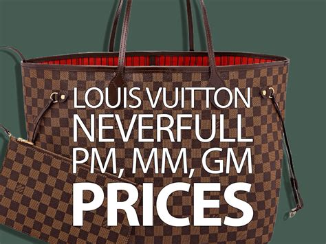 louis vuitton neverfull preiserhöhung|Neverfull price history.